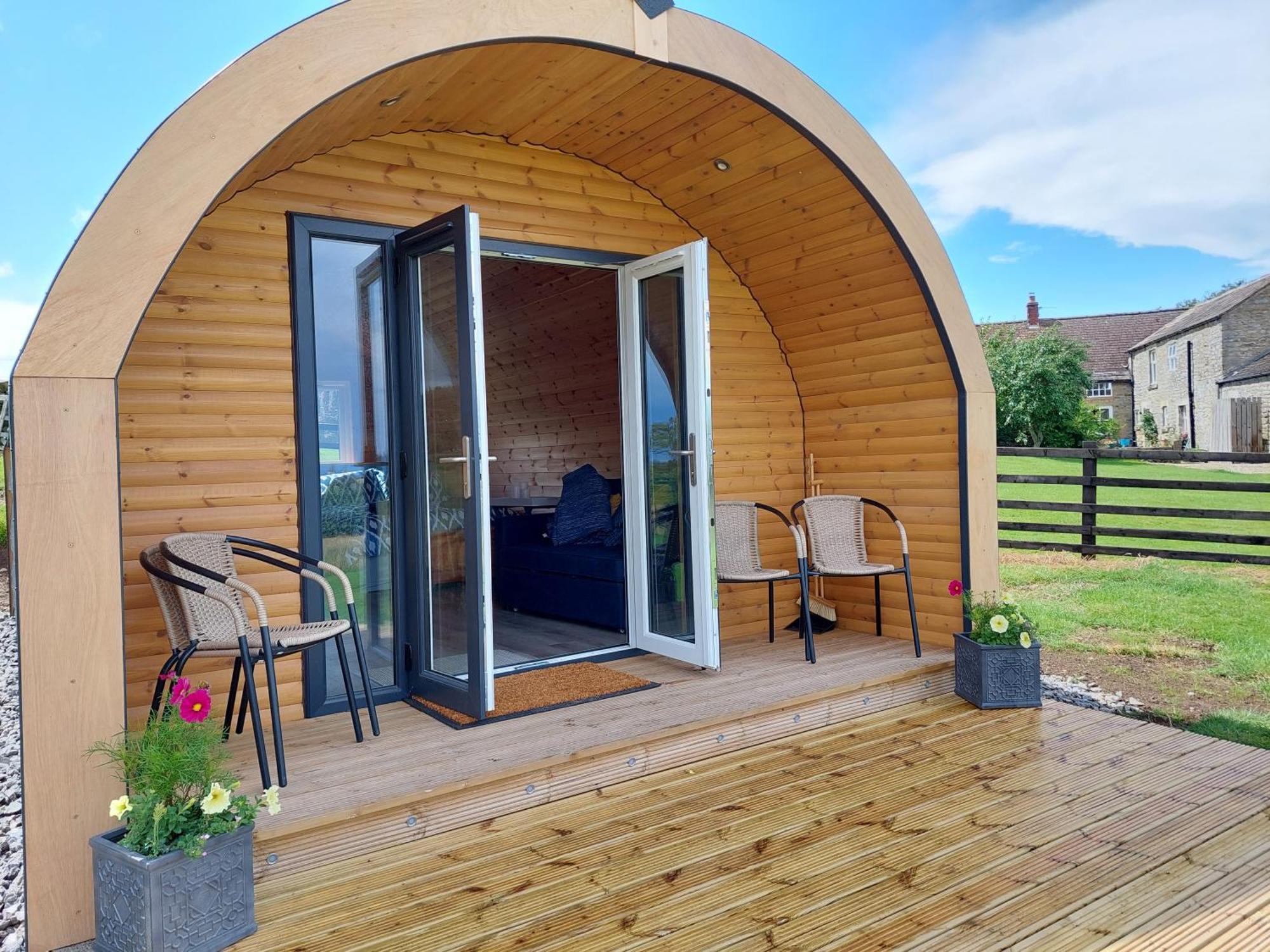 High Whashton Springs Glamping Pod, Richmond Yorks Lejlighed Eksteriør billede